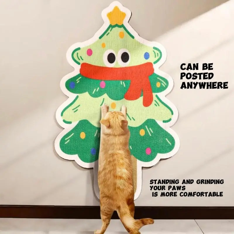 【Buy 1, Get Free Toy Mouse!】Wall Mounted Cat Scratching Board