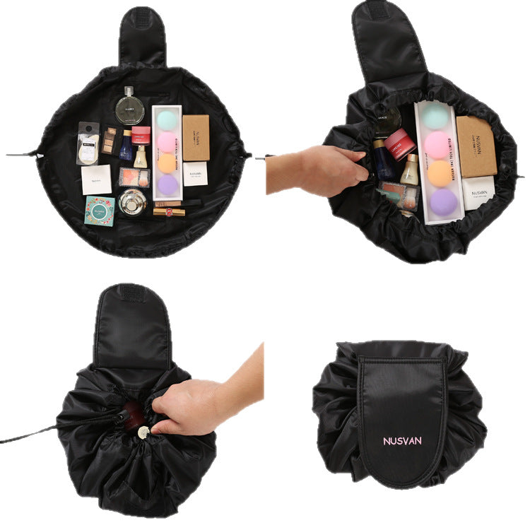 Lazy person's makeup bag