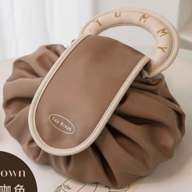 Lazy person's makeup bag